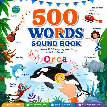 📚 Kids Talking Book – Learn Words by Touch📱