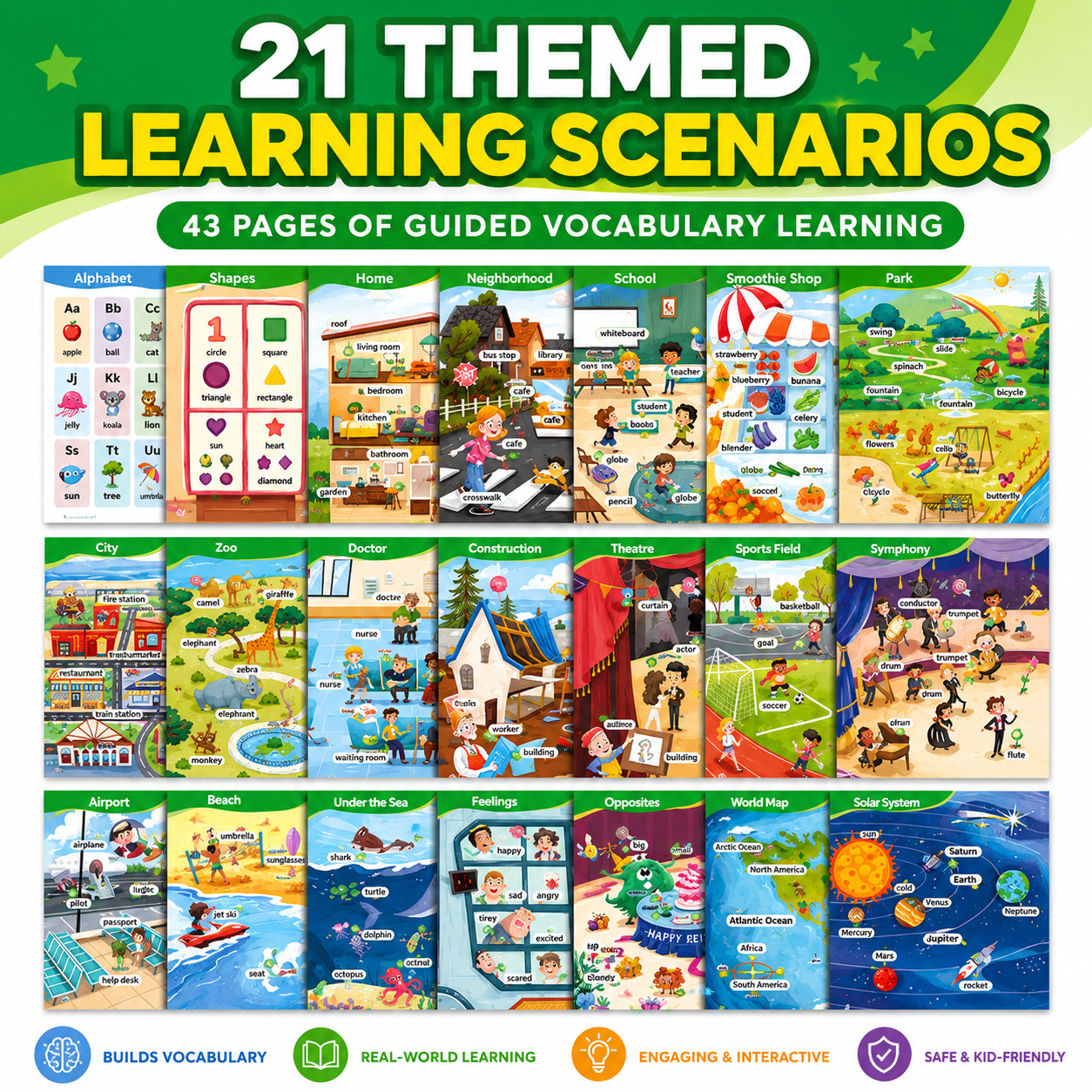 📚 Kids Talking Book – Learn Words by Touch📱