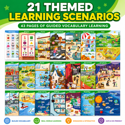 📚 Kids Talking Book – Learn Words by Touch📱