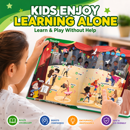 📚 Kids Talking Book – Learn Words by Touch📱