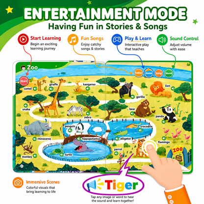 📚 Kids Talking Book – Learn Words by Touch📱